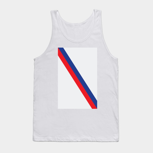 Glasgow Rangers Blue and Red Sash Away Tank Top by Culture-Factory